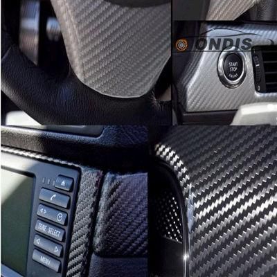 Air Bubble Sticker Car 3D Carbon Fiber Wrap Vinyl Film