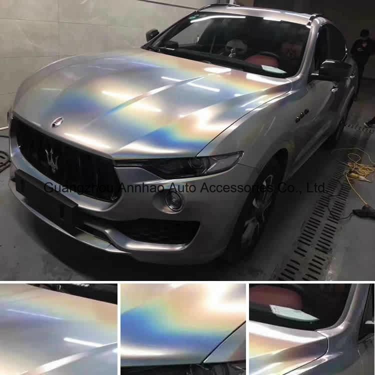 1.52*18m Size Auto Wrapping Vinyl Foil Film Holographic Vinyl