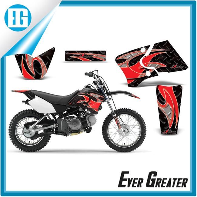 Customized Cool Line Shape Car Motorcycle Decal Set Sticker