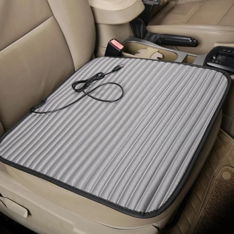 USB Car Heating Cushion Universal Office Square Seat Pad