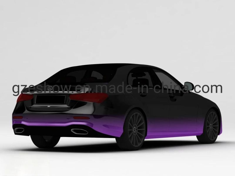 Car Wrap Vinyl Black Purple Car Body Vinyl Wrap Film