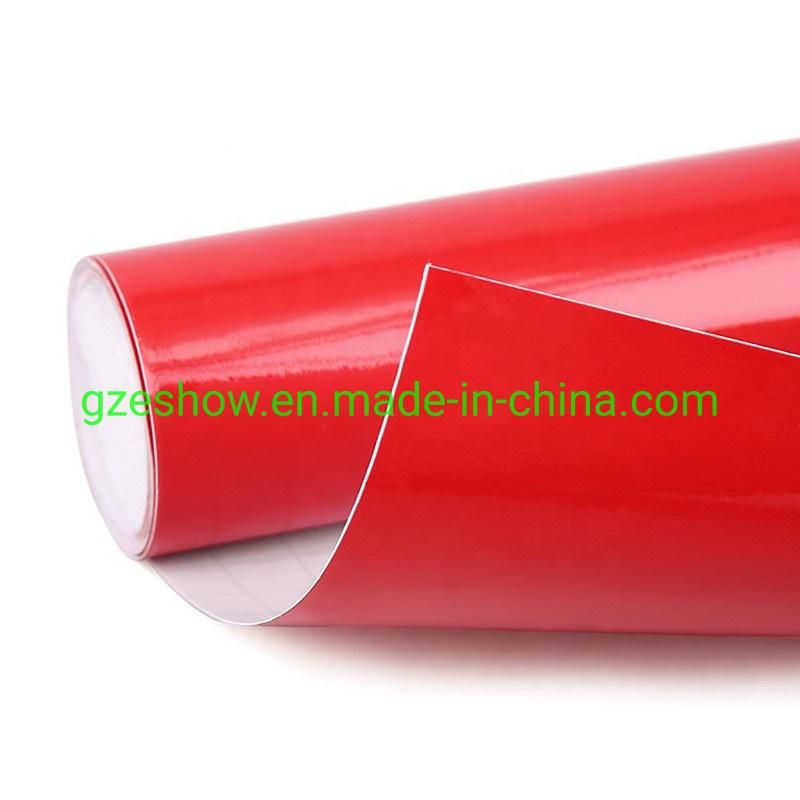 Air Bubble Free Red Car Wrap Vinyl Used for Automobiles