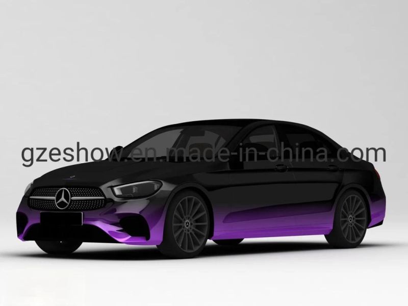 Car Wrap Vinyl Black Purple Car Body Vinyl Wrap Film