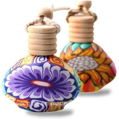 Polymer Clay Bottle Car Air Freshener