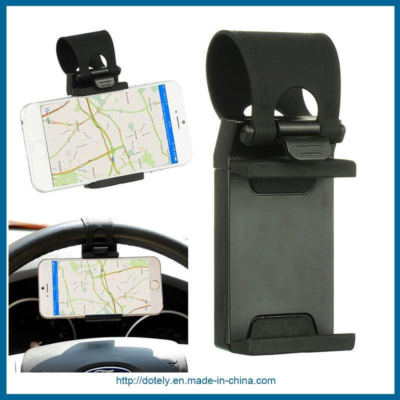 Universal Accessory Car Steering Wheel Cell Phone Flexible Phone Holder