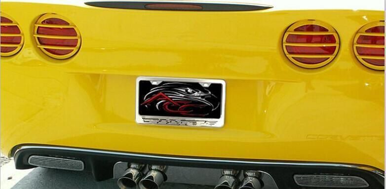 Zinc Metal Car License Plate Frame