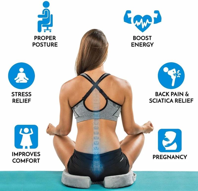 Gel&Memory Foam Seat Cushion for Tailbone Pain