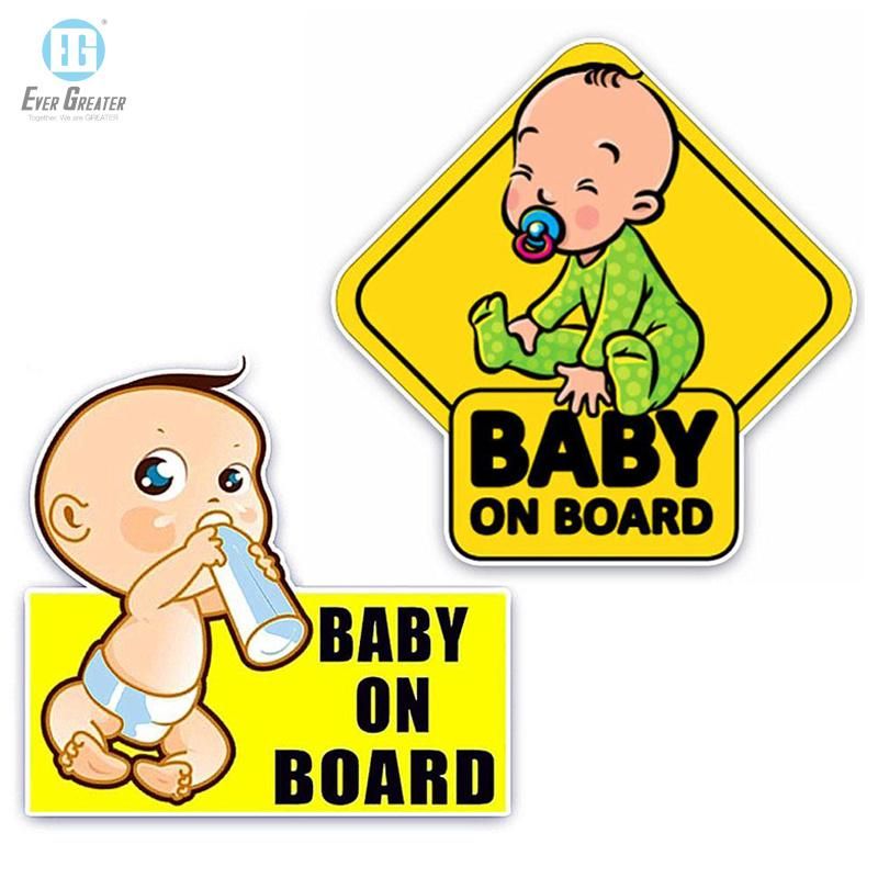 Punk Baby on Board Decal