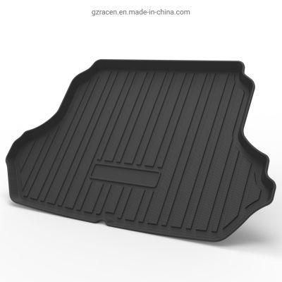 Custom Non Slip 3D Tpo Car Trunk Mat Use for Proton Saga 2016-2020