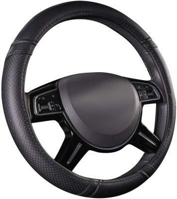 Pass Classic Leather Automotive Universal Steering Wheel Cover