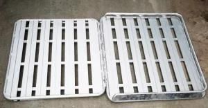 Aluminium Car Top Luggage Basket for Benz