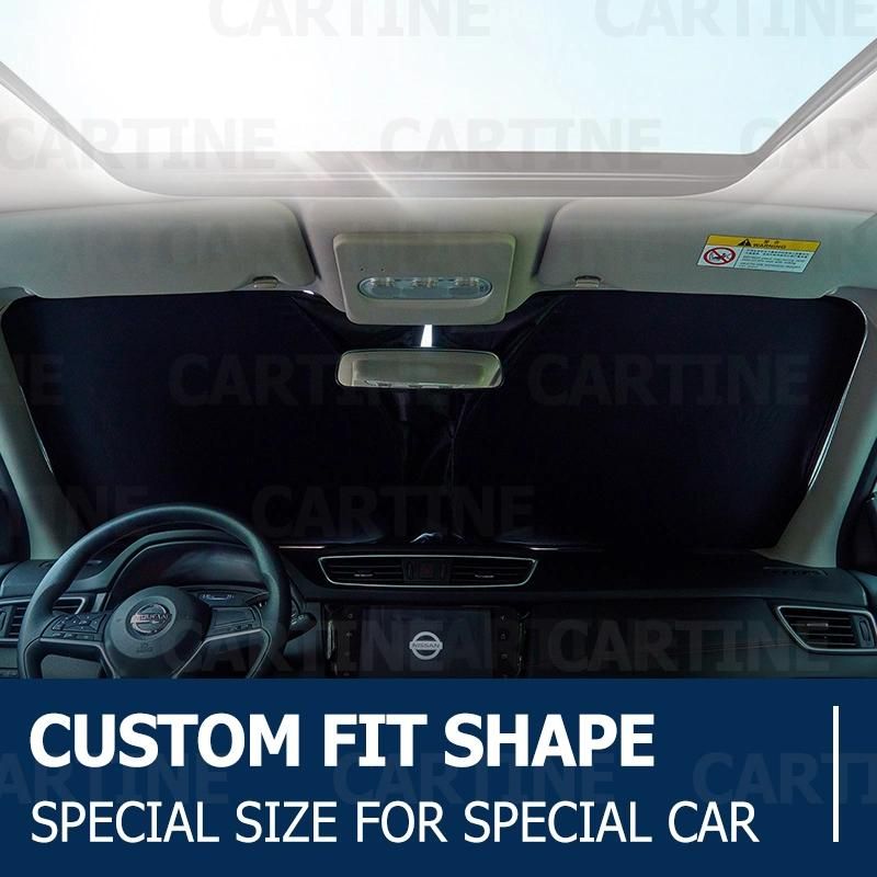 Custom Made Fit Shape Front Sunshade Car Cover