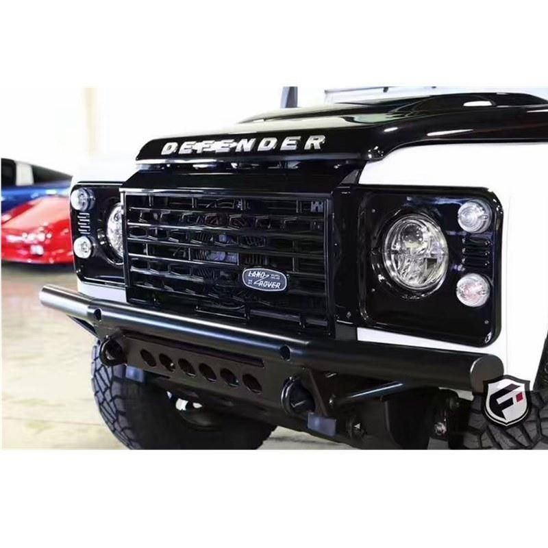 Gloss Black Car Front Grille for Land Rover Defender Adventure Edition Style Bumper Grille Lr069115