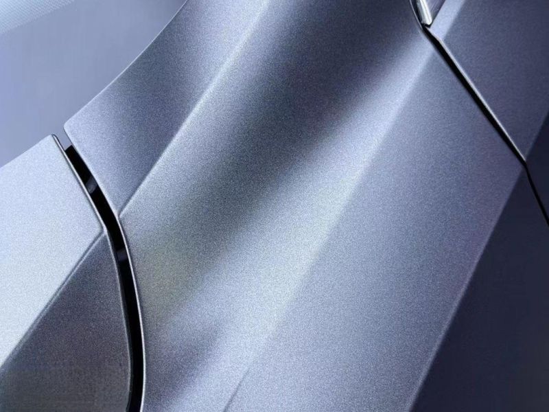 Diamond Heavy Metal Graphite Gray Vinyl Wrap Auto Film