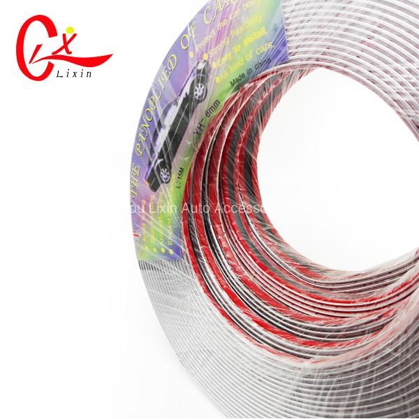 15m Car Chrome Strips Self Adhesive Moulding Trim Strip