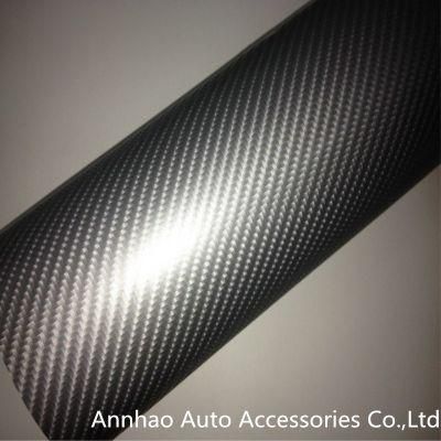 Factory Price Air Bubble Free Decoration 4D Carbon Fiber Texture Vehicle Vinyl Wrap