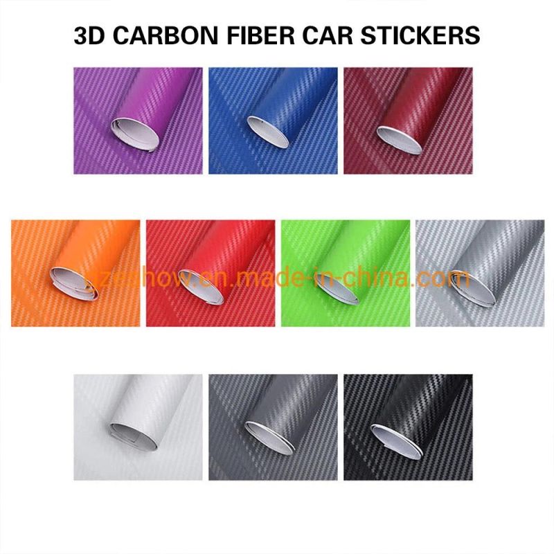 3D Carbon Fiber Car Wrap Vinyl Sticker Carbon Fiber Wrapping