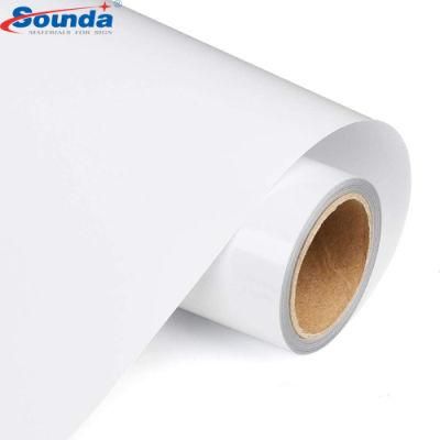 Wholesale Inkjet Printing White Adhesive Car Vinyl Film Wrap