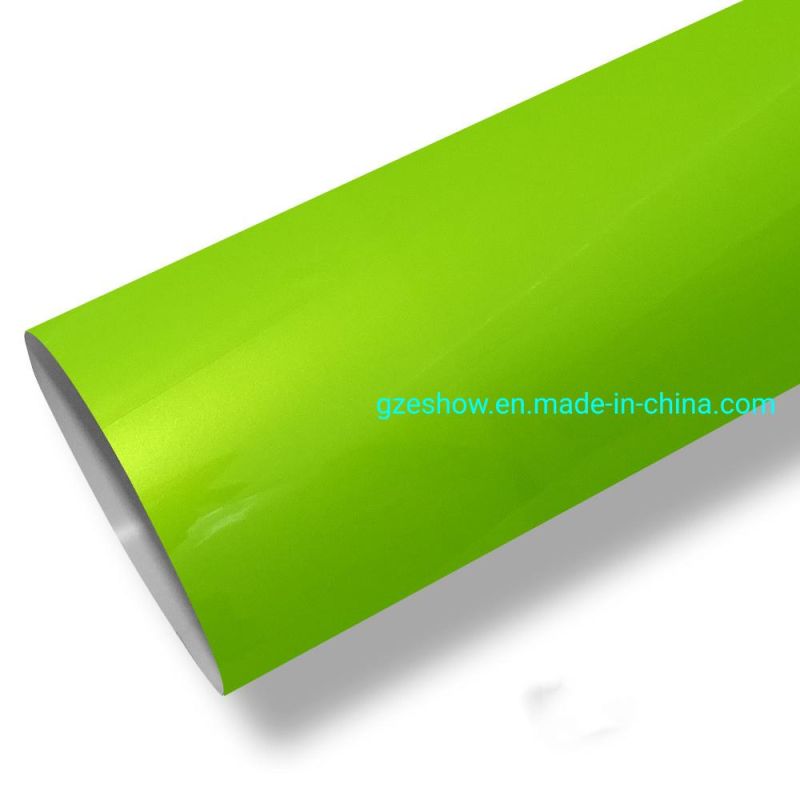 Super Ultra Glossy Birch Green Car Wrap Vinyl Film