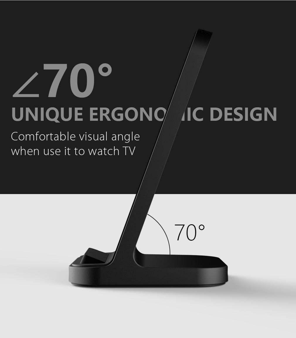 Hot Sale Wireless Charger Stand 15W Upgrade Dual Coil Fast Charger Holder More Stable for Charging