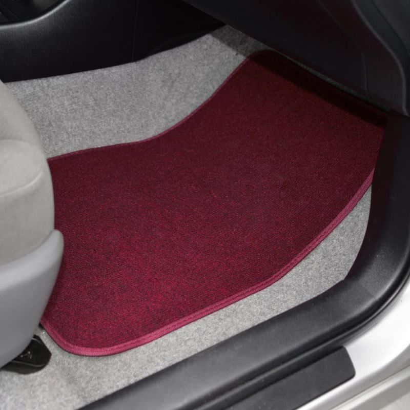 Car Accessory Carpet Floor Mats Red