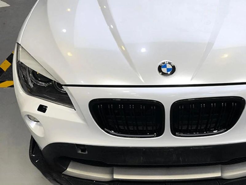 High Quality Satin Metallic Glossy White Vinyl Car Film Wrap Sticker