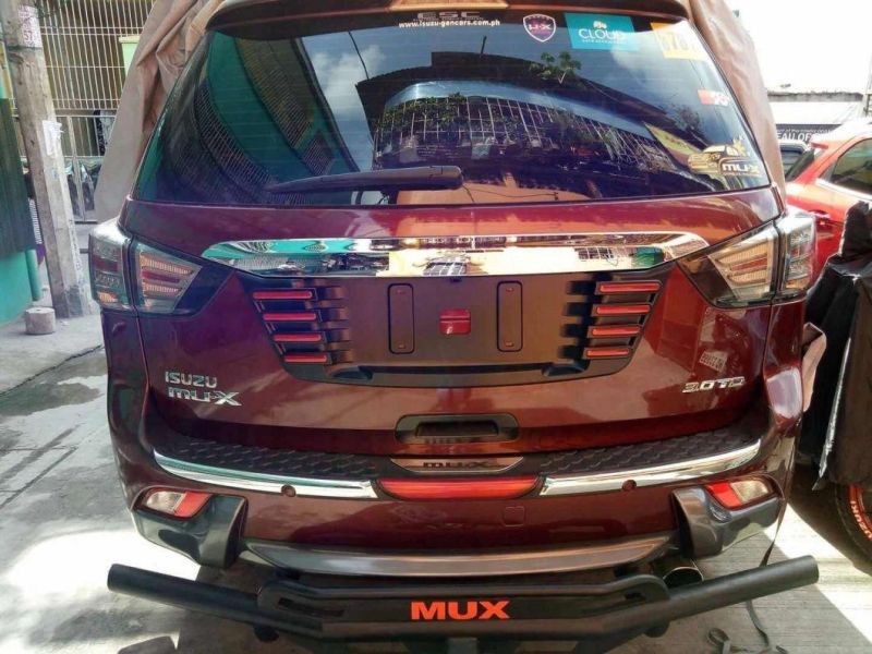 Rear Bumper Guard Skid Plate for Isuzu Mu-X