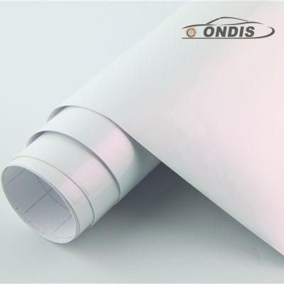 White Chameleon Vinyl Car Accessories Car Sticker Wrap Film