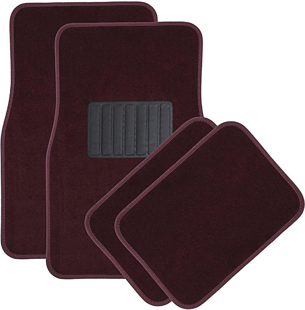 Car Accessory Wholesale Best Price Carpet Floor Mats Red