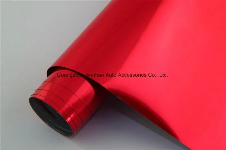 Wholesale 1.52*18m High Stretchable Chrome Mirror Car Wrap Vinyl