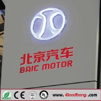 Acrylic Material 4s Store LED Car Brands Logo Names