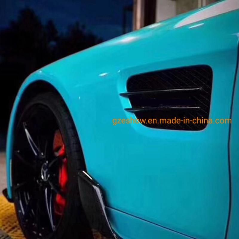 Super Gloss Metallic Lake Blue Car Wrap Colors Vinyl Vehicle Wrap