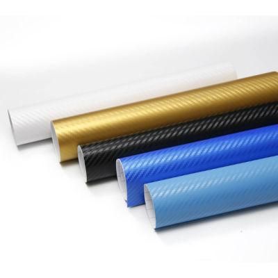 Carbon Fiber Sheet 5D 6D 4D Car Decoration Film PVC Car Vinyl Wrap Adhesive Vinio Roll