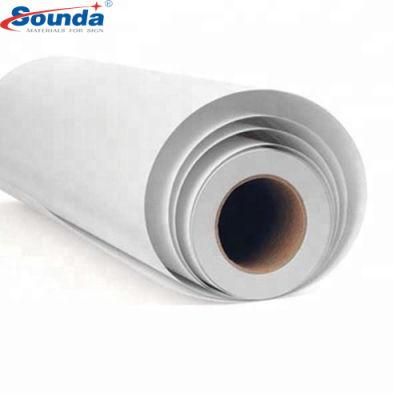 High Resolution White Glue Self Adhesive Vinyl