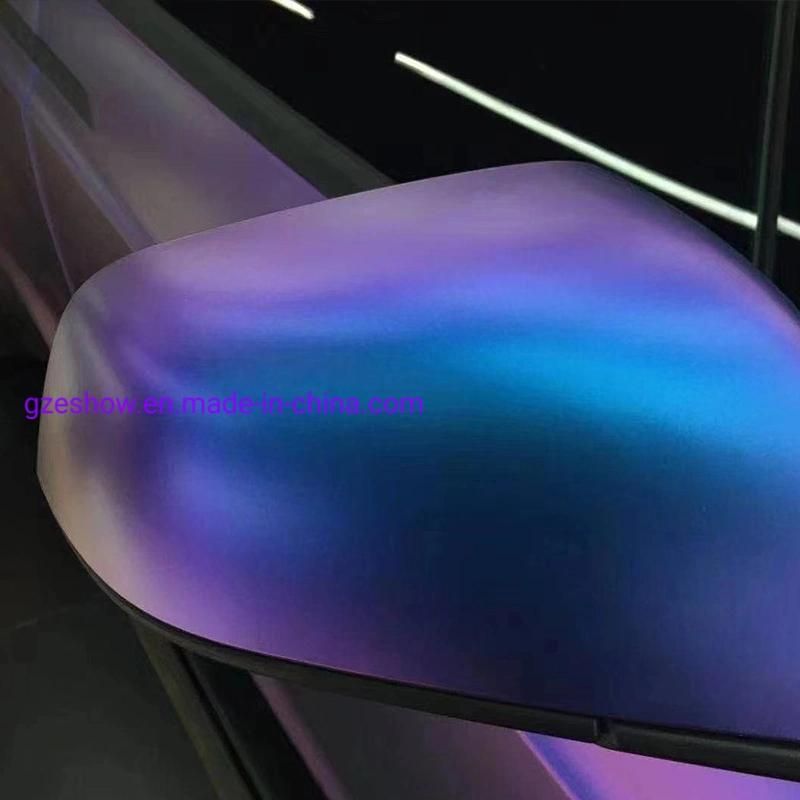 Matte Diamond Aurora Purple Color Vinyl Car Film Sticker