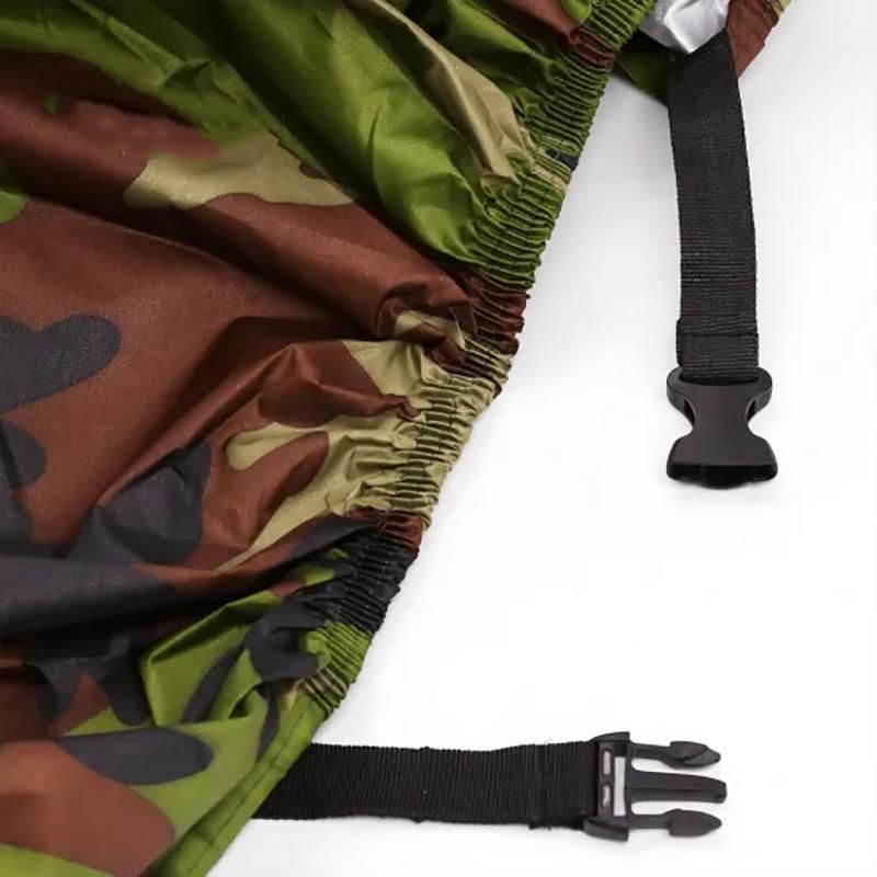 Universal Rain Protection Anti-Scratch Sunshade Camouflage Waterproof Auto Car Cover