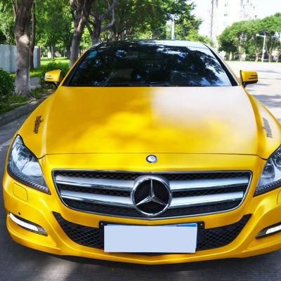 Tsautop 1.52*18m High Quality Air Bubble Free Electro-Optic Metallic Film Car Vinyl Wrap