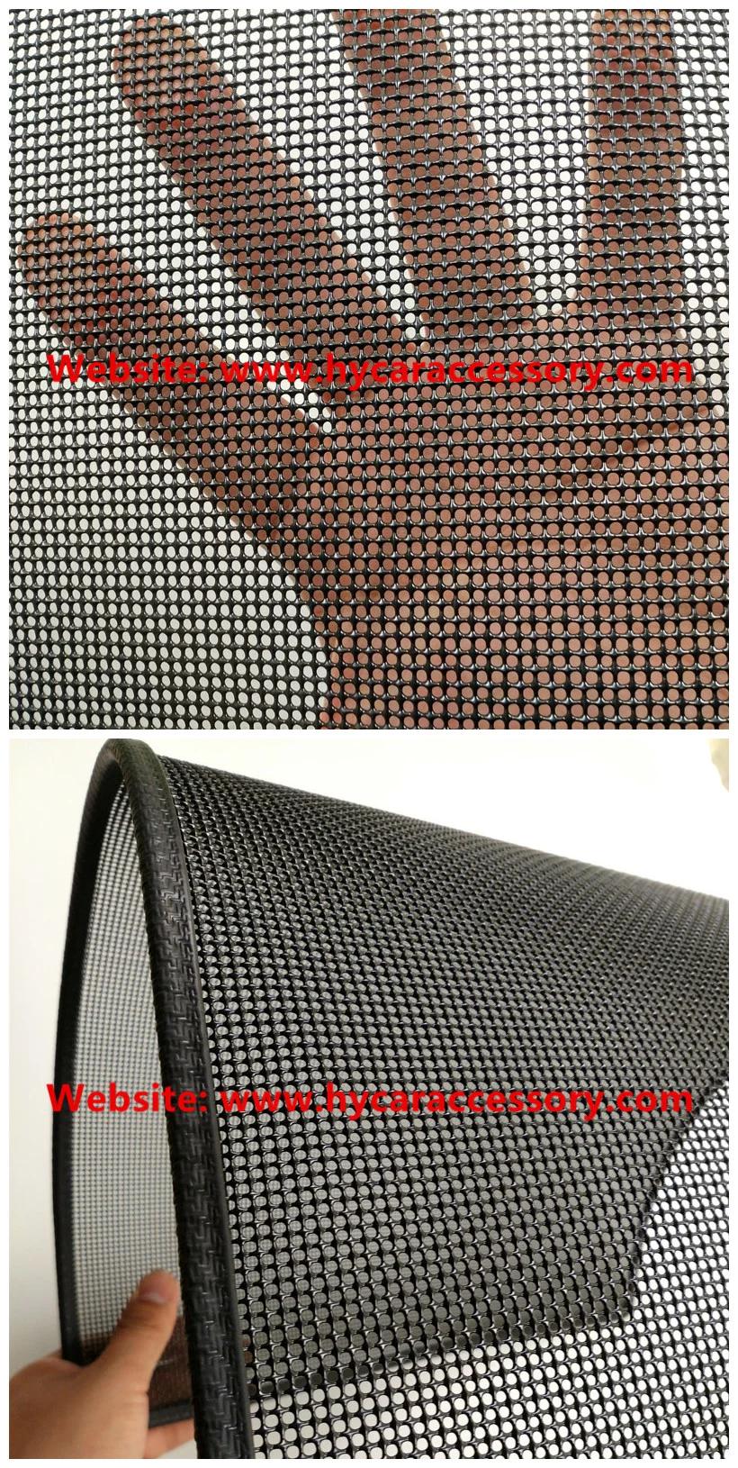 Aluminum Car Vehicle Black Body Grille Net Mesh Section