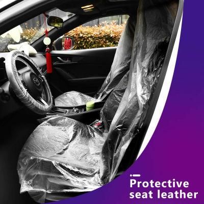 Waterproof Disposable Plastic Clear Car Seat Covers