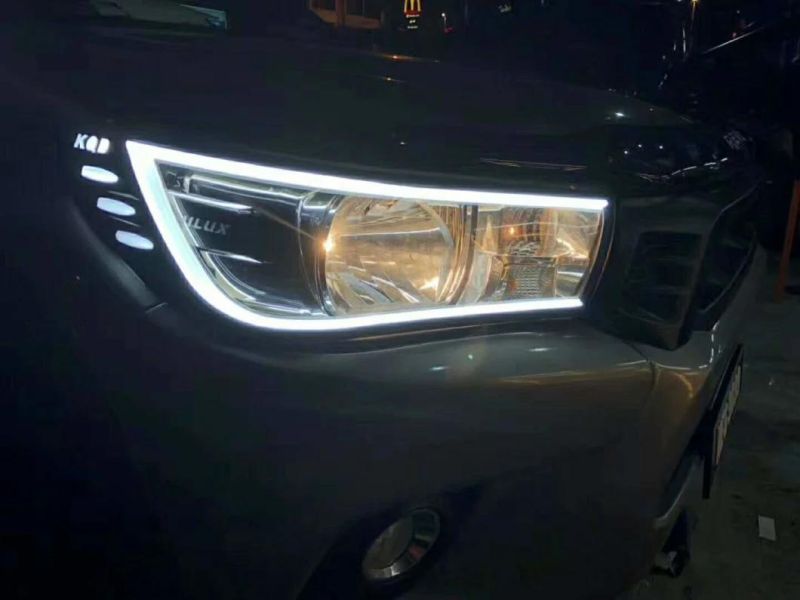 LED Front Lamp Cover for Hilux Revo 2016