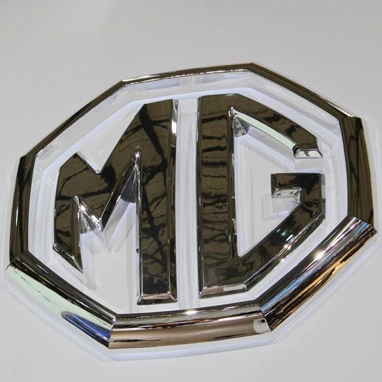 Automotive Signage Motor Emblem LED Lighted Sign Vacuum Blister Car Symbol Mg Logo