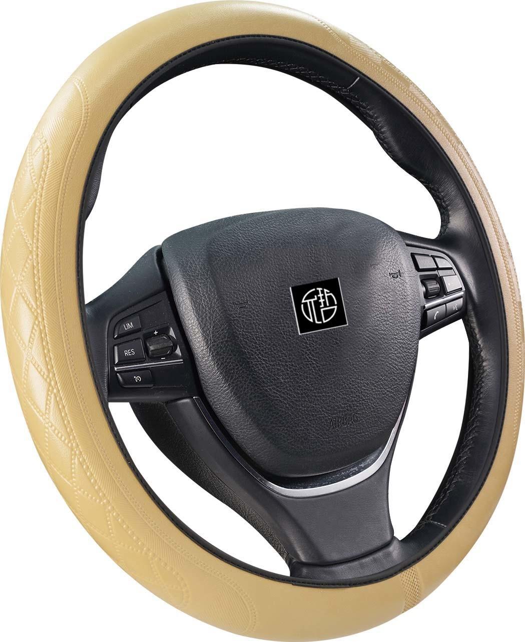 High Quality Fashionable Punching Design Steering Wheel Cover