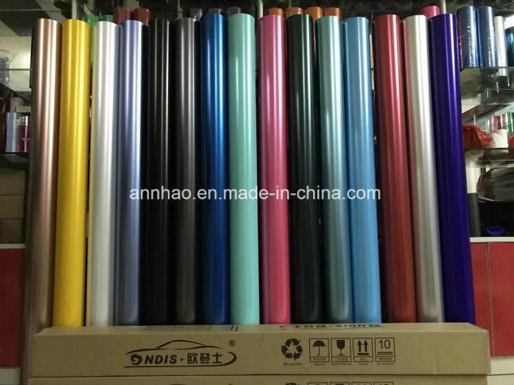 New Products Ondis Car Vinyl Material Roll Satin Pearl Matte Chrome Car Decoration Film