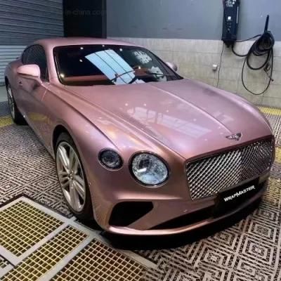 Tsautop 1.52X18meter Passion Pink Original Paint Car Body Vinyl Wrap