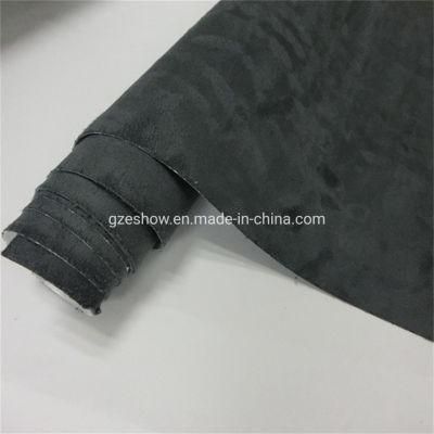 Dark Grey Car Velvet Fabric Suede Vinyl Wrapping Films