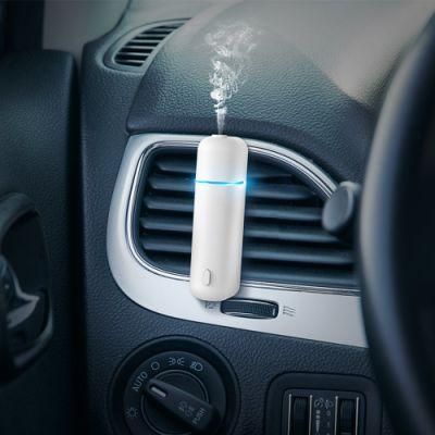 Scenta Ultrasonic USB Rechargeable Wholesale Car Air Freshener OEM Aroma Diffuser Vnet Clip