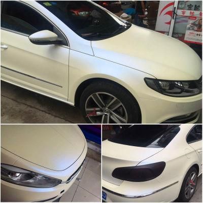 5X59FT Auto Vehicle Wrap Matte Stain White Chameleon Vinyl for Car