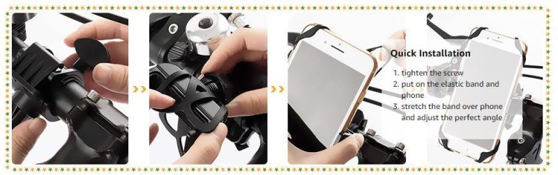 Bicycle Bike Phone Mount Cell Phone Holder