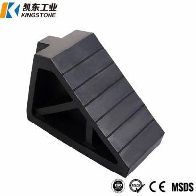 Rubber Tire Chock Solid Rubber Heavy-Duty Wheel Chock