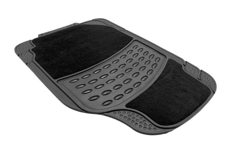 Car Floor Mats - All-Weather, Non-Slip, Odorless Rubber - Universal Fit Best for Car SUV Truck Van, Heavy Duty